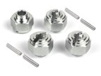 Machined Hex Wheel Hub 12mm (4pcs)